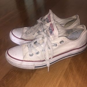 White Converse All-Stars